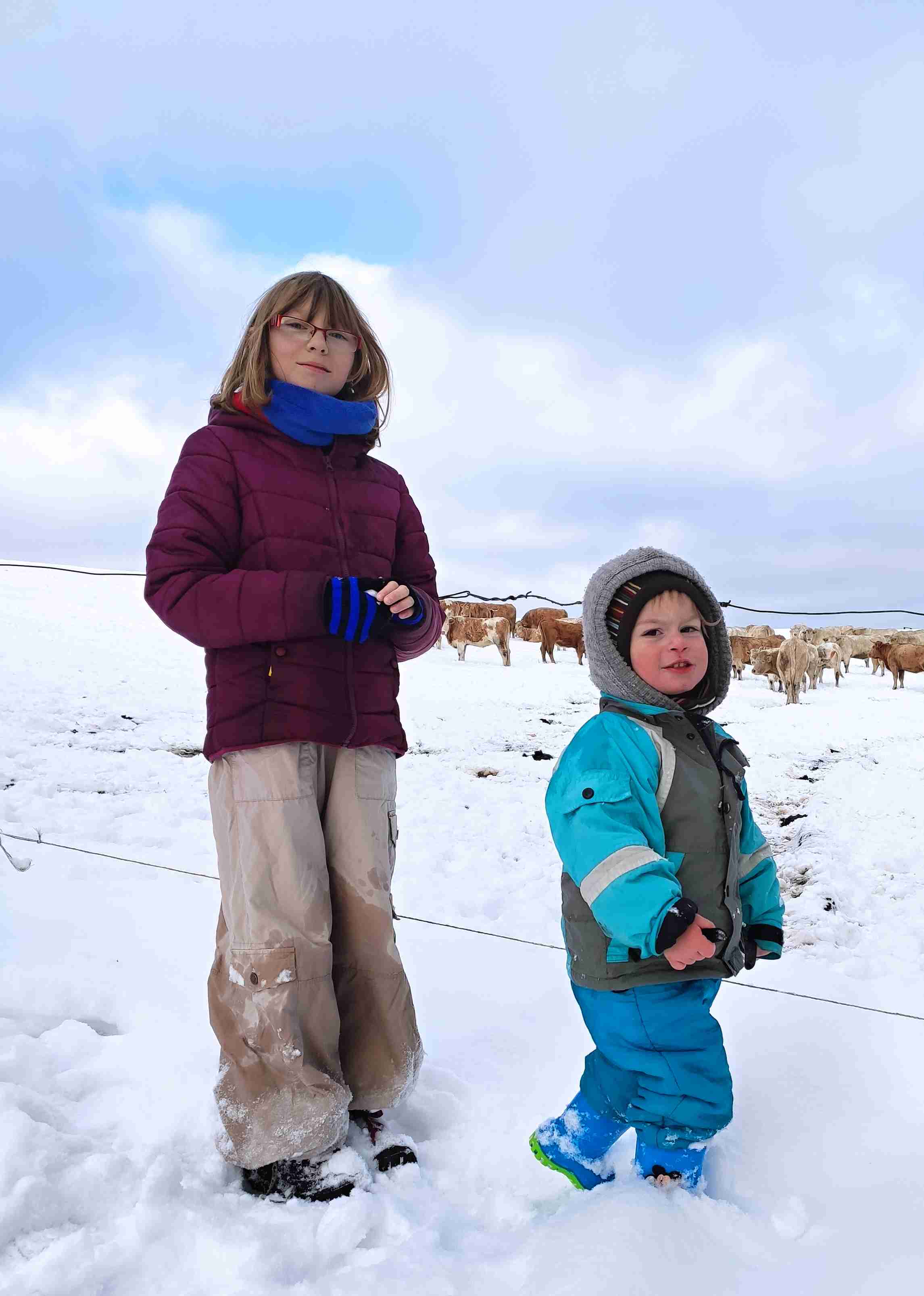 Hanička s Danečkem na Liščině